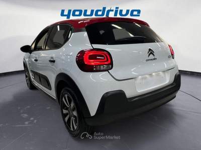 Citroen C3 PureTech 83 CV S&amp;S Shine KM 14.000 Bianco usata Nola