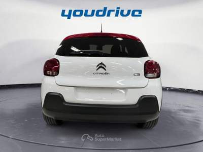 Citroen C3 PureTech 83 CV S&amp;S Shine KM 15.500 Bianco usata Nola