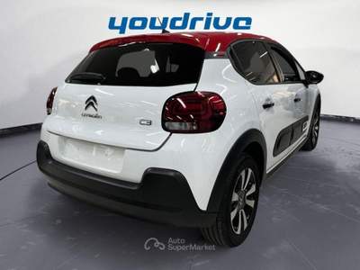 Citroen C3 PureTech 83 CV S&amp;S Shine KM 15.500 Bianco usata Nola