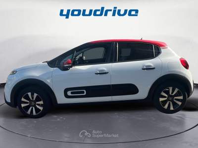 Citroen C3 PureTech 83 CV S&amp;S Shine KM 29.200 Bianco usata Nola
