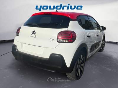 Citroen C3 PureTech 83 CV S&amp;S Shine KM 29.200 Bianco usata Nola