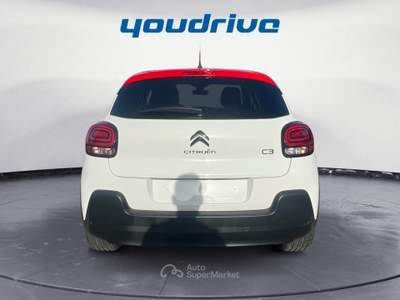 Citroen C3 PureTech 83 CV S&amp;S Shine KM 29.200 Bianco usata Nola