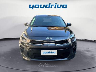 Kia Rio Rio 1.4 crdi 90cv Cool navi Carplay+RUOTA KM 69.400 Grigio usata Nola