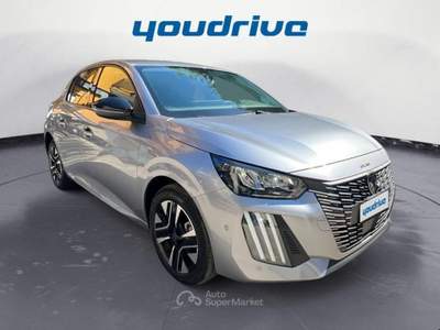Peugeot 208 1.2 hybrid Allure 110cv e-dcs 6 KM 17.300 Argento usata Nola