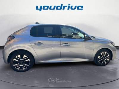 Peugeot 208 1.2 hybrid Allure 110cv e-dcs 6 KM 17.300 Argento usata Nola