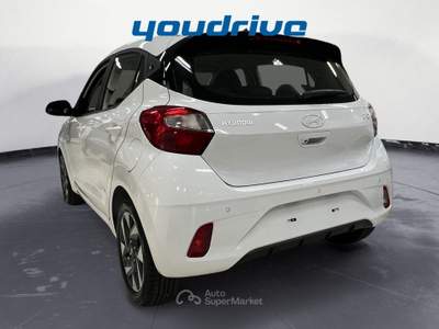 Hyundai i10 1.0 GPL ORIGINALE CASA Connectline KM0 Bianco usata Nola