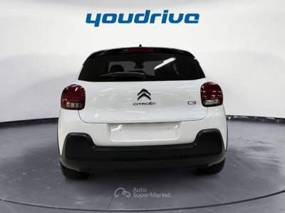 Citroen C3 1.2 puretech Shine s&amp;s 83cv KM 19.800 Bianco usata Nola