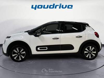 Citroen C3 1.2 puretech Shine s&amp;s 83cv KM 19.800 Bianco usata Nola