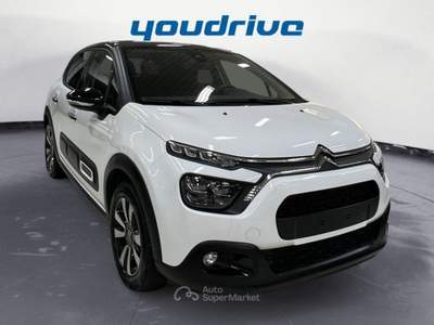 Citroen C3 1.2 puretech Shine s&amp;s 83cv KM 19.800 Bianco usata Nola