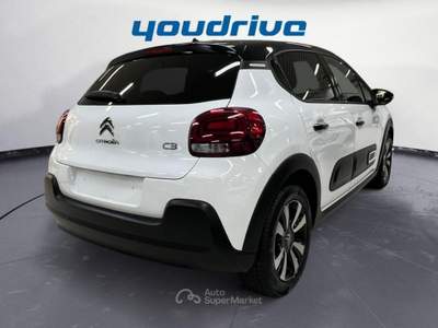 Citroen C3 1.2 puretech Shine s&amp;s 83cv KM 19.800 Bianco usata Nola