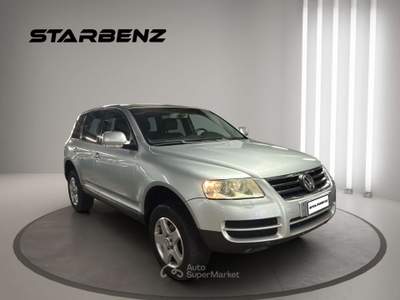Volkswagen Touareg Touareg I 2.5 tdi R5-PELLE Argento usata Torbole Casaglia