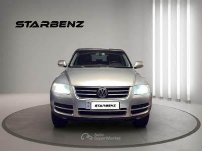 Volkswagen Touareg Touareg I 2.5 tdi R5-PELLE Argento usata Torbole Casaglia