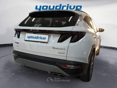Hyundai Tucson 1.6 hev Xline 2wd auto KM 88.800 Bianco usata Nola