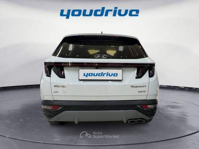 Hyundai Tucson 1.6 hev Xline 2wd auto KM 88.800 Bianco usata Nola