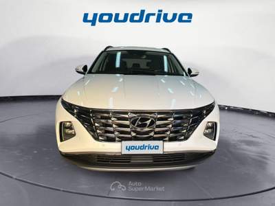 Hyundai Tucson 1.6 hev Xline 2wd auto KM 88.800 Bianco usata Nola