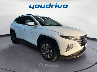 Hyundai Tucson 1.6 hev Xline 2wd auto KM 88.800 Bianco usata Nola