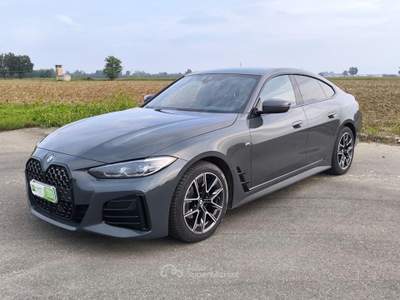 BMW Serie 4 Gran Coupé 420d d xDrive 48V MSport Grigio usata Casteggio