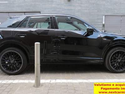 Audi Q2 35 1.5 tfsi S line edition s-tronic Nero usata Buccinasco
