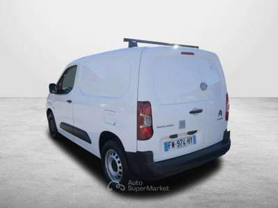 Citroen Berlingo 1.5 BLUEHDI 75CV 3POSTI PORTATA 1000 KG M WORKER Bianco usata Salerno