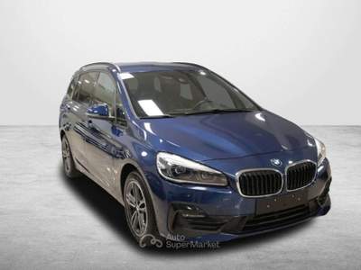 BMW Serie 2 Active Tourer 216d BMW 216D GRAN TOURER 116CV 6M. SPORT LINE ( FARI L Blu/Azzurro usata Salerno