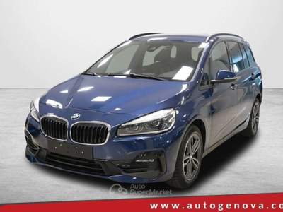 BMW Serie 2 Active Tourer 216d BMW 216D GRAN TOURER 116CV 6M. SPORT LINE ( FARI L Blu/Azzurro usata Salerno