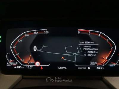 BMW Serie 1 116d 116 BMW 116D 115CV 6M. BUSINESS ADVANTAGE ( FARI LED - Nero usata Salerno