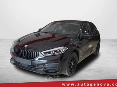 BMW Serie 1 116d 116 116D 115CV STEPTRONIC BUSINESS ADVANTAGE ( FARI LE Nero usata Salerno