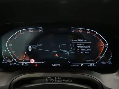 BMW Serie 3 318d 318 BMW 318D TOURING 150CV STEPTRONIC 48V BUSINESS ADV Nero usata Salerno
