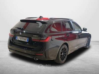 BMW Serie 3 318d 318 BMW 318D TOURING 150CV STEPTRONIC 48V BUSINESS ADV Nero usata Salerno