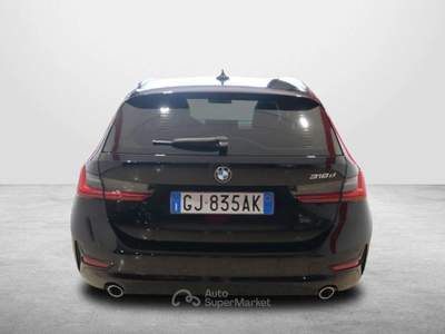BMW Serie 3 318d 318 BMW 318D TOURING 150CV STEPTRONIC 48V BUSINESS ADV Nero usata Salerno
