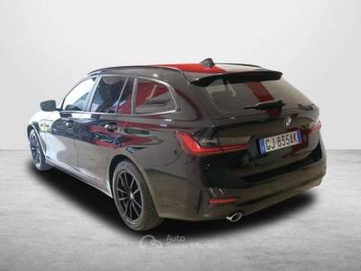 BMW Serie 3 318d 318 BMW 318D TOURING 150CV STEPTRONIC 48V BUSINESS ADV Nero usata Salerno