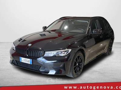 BMW Serie 3 318d 318 BMW 318D TOURING 150CV STEPTRONIC 48V BUSINESS ADV Nero usata Salerno