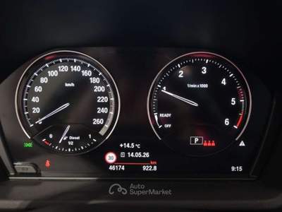 BMW X1 X1 BMW X1 16D 115CV STEPTRONIC S-DRIVE BUSINESS ADVAN Grigio usata Salerno