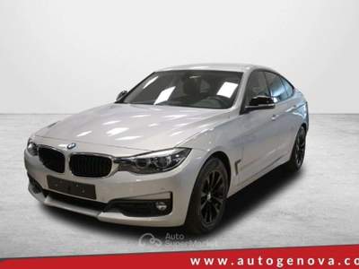BMW Serie 3 318d BMW 318D GRAN TURISMO 136CV STEPTRONIC BUSINESS AD Argento usata Salerno