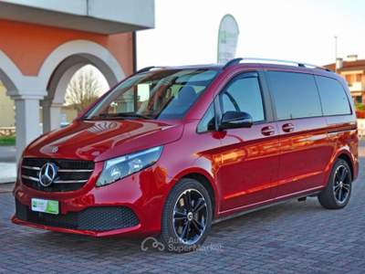 Mercedes-Benz Classe V d Automatic Sport Compact Night Edition Rosso usata Saonara