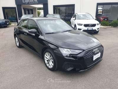 Audi A3 SPB 35 TFSI S tronic Business Nero usata Taranto