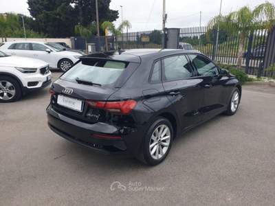 Audi A3 SPB 35 TFSI S tronic Business Nero usata Taranto