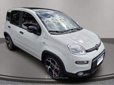 Fiat Panda Panda III 2021 1.0 firefly hybrid Sport s Bianco usata San Giovanni di Fassa