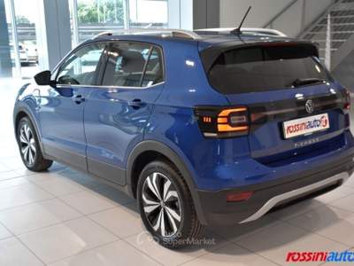Volkswagen T-Cross 1.0 TSI 110 CV DSG ADVANCED + R17 MANILA + TECH PA Blu/Azzurro usata Quinzano D'oglio