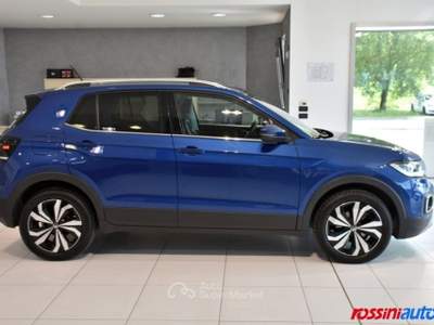 Volkswagen T-Cross 1.0 TSI 110 CV DSG ADVANCED + R17 MANILA + TECH PA Blu/Azzurro usata Quinzano D'oglio