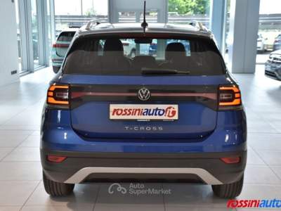 Volkswagen T-Cross 1.0 TSI 110 CV DSG ADVANCED + R17 MANILA + TECH PA Blu/Azzurro usata Quinzano D'oglio