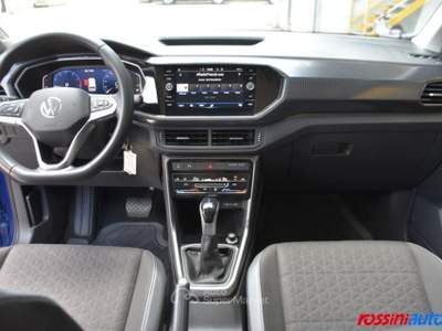 Volkswagen T-Cross 1.0 TSI 110 CV DSG ADVANCED + R17 MANILA + TECH PA Blu/Azzurro usata Quinzano D'oglio