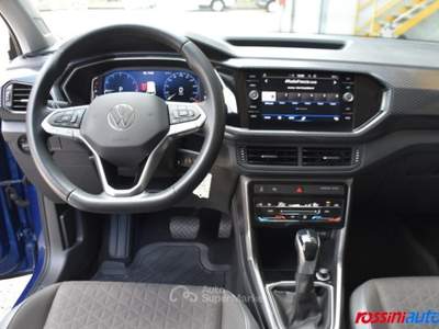 Volkswagen T-Cross 1.0 TSI 110 CV DSG ADVANCED + R17 MANILA + TECH PA Blu/Azzurro usata Quinzano D'oglio