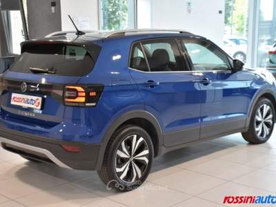 Volkswagen T-Cross 1.0 TSI 110 CV DSG ADVANCED + R17 MANILA + TECH PA Blu/Azzurro usata Quinzano D'oglio
