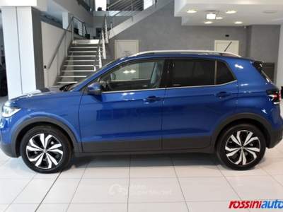Volkswagen T-Cross 1.0 TSI 110 CV DSG ADVANCED + R17 MANILA + TECH PA Blu/Azzurro usata Quinzano D'oglio