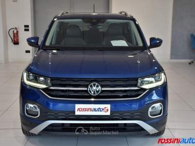 Volkswagen T-Cross 1.0 TSI 110 CV DSG ADVANCED + R17 MANILA + TECH PA Blu/Azzurro usata Quinzano D'oglio