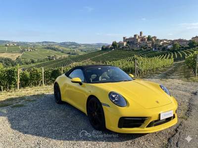Porsche 911 Carrera 4S Cabriolet  APPROVED-LIFTER-SPORT CHRONO Giallo usata Monticello d'Alba