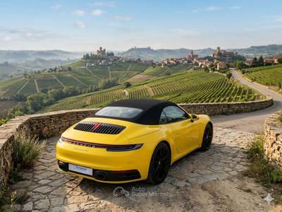 Porsche 911 Carrera 4S Cabriolet  APPROVED-LIFTER-SPORT CHRONO Giallo usata Monticello d'Alba