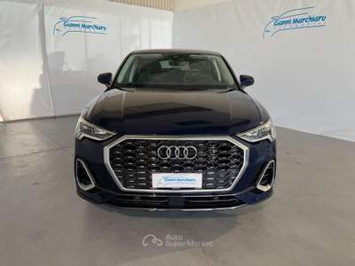 Audi Q3 SPB SPORTBACK 1.5 tfsi S tronic S line +CERCHI 20" Blu/Azzurro usata Monticello d'Alba