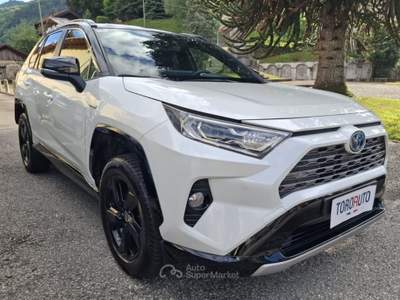 Toyota RAV4 RAV4 2.5 HV (222CV) E-CVT AWD-i Style UNIC.PROP. Bianco usata Varallo